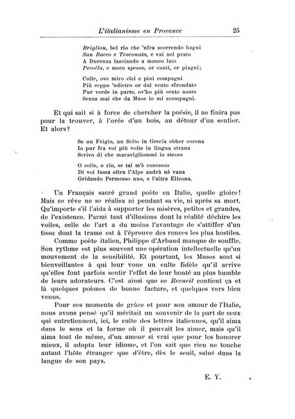 Rassegna di studi francesi organo trimestrale della Sezione pugliese dell'Union intellectuelle franco-italienne di Parigi