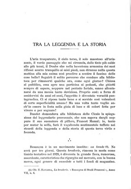 Rassegna di studi francesi organo trimestrale della Sezione pugliese dell'Union intellectuelle franco-italienne di Parigi