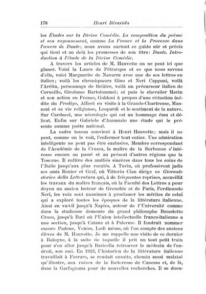 Rassegna di studi francesi organo trimestrale della Sezione pugliese dell'Union intellectuelle franco-italienne di Parigi