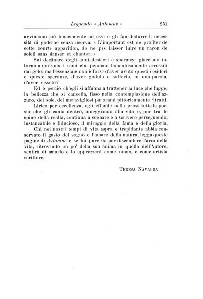 Rassegna di studi francesi organo trimestrale della Sezione pugliese dell'Union intellectuelle franco-italienne di Parigi