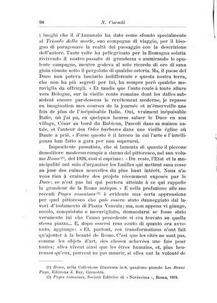 Rassegna di studi francesi organo trimestrale della Sezione pugliese dell'Union intellectuelle franco-italienne di Parigi