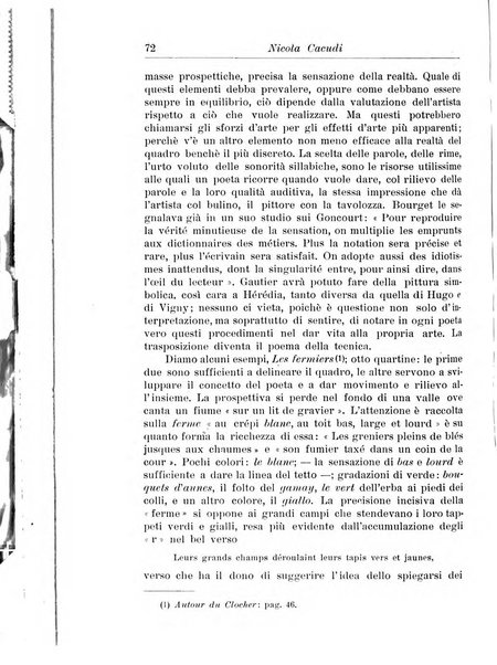 Rassegna di studi francesi organo trimestrale della Sezione pugliese dell'Union intellectuelle franco-italienne di Parigi