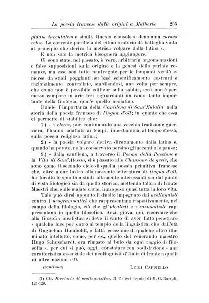 Rassegna di studi francesi organo trimestrale della Sezione pugliese dell'Union intellectuelle franco-italienne di Parigi