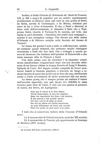 Rassegna di studi francesi organo trimestrale della Sezione pugliese dell'Union intellectuelle franco-italienne di Parigi