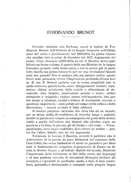 Rassegna di studi francesi organo trimestrale della Sezione pugliese dell'Union intellectuelle franco-italienne di Parigi