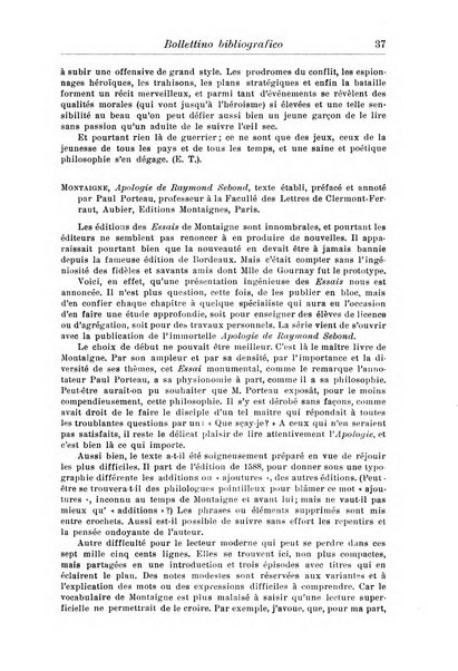 Rassegna di studi francesi organo trimestrale della Sezione pugliese dell'Union intellectuelle franco-italienne di Parigi