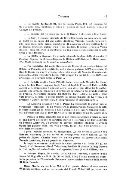 Rassegna di studi francesi organo trimestrale della Sezione pugliese dell'Union intellectuelle franco-italienne di Parigi