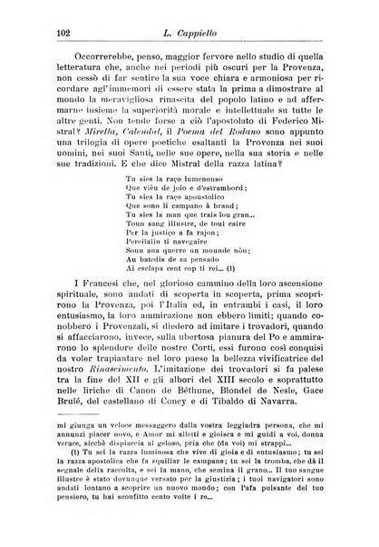 Rassegna di studi francesi organo trimestrale della Sezione pugliese dell'Union intellectuelle franco-italienne di Parigi