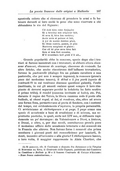 Rassegna di studi francesi organo trimestrale della Sezione pugliese dell'Union intellectuelle franco-italienne di Parigi