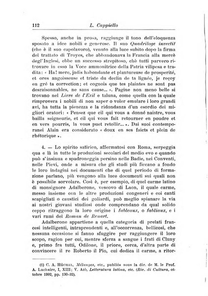 Rassegna di studi francesi organo trimestrale della Sezione pugliese dell'Union intellectuelle franco-italienne di Parigi