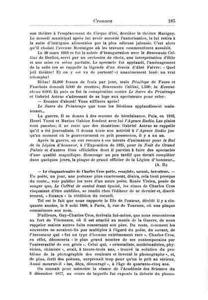 Rassegna di studi francesi organo trimestrale della Sezione pugliese dell'Union intellectuelle franco-italienne di Parigi