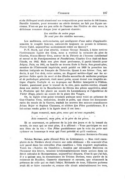 Rassegna di studi francesi organo trimestrale della Sezione pugliese dell'Union intellectuelle franco-italienne di Parigi