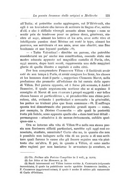 Rassegna di studi francesi organo trimestrale della Sezione pugliese dell'Union intellectuelle franco-italienne di Parigi