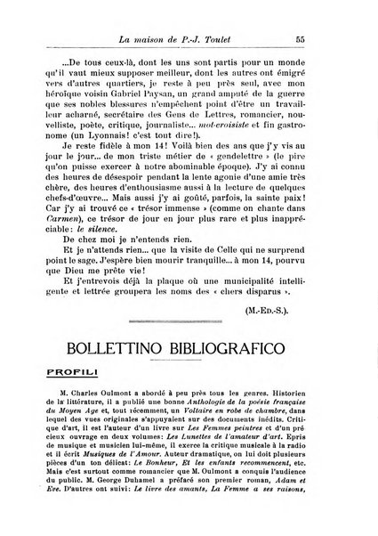 Rassegna di studi francesi organo trimestrale della Sezione pugliese dell'Union intellectuelle franco-italienne di Parigi