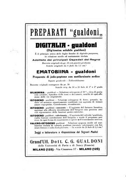 Rassegna di terapia e patologia clinica