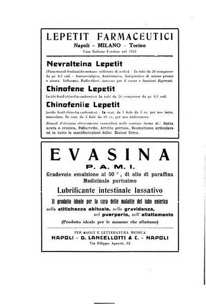 Rassegna di terapia e patologia clinica