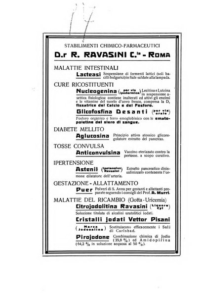 Rassegna di terapia e patologia clinica