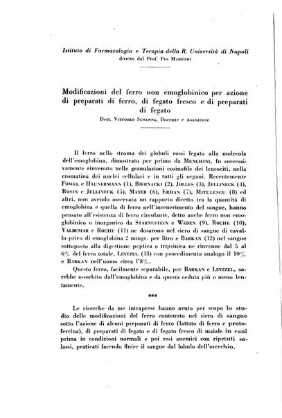 Rassegna di terapia e patologia clinica