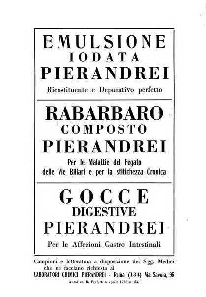 Rassegna di terapia e patologia clinica