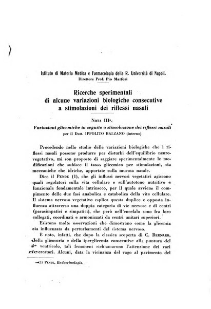 Rassegna di terapia e patologia clinica