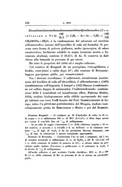 Rassegna di terapia e patologia clinica