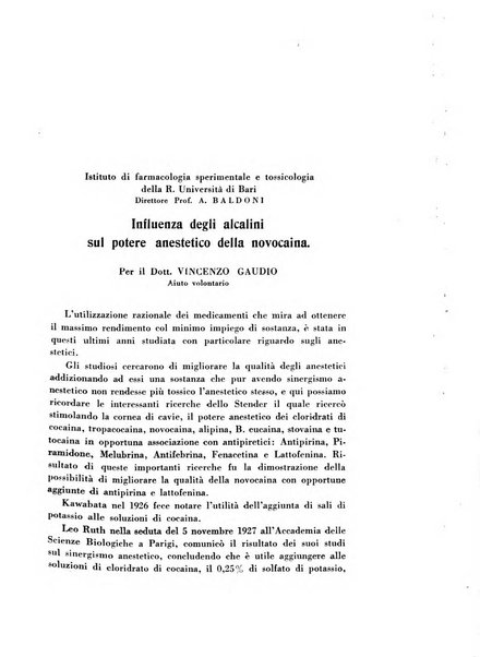 Rassegna di terapia e patologia clinica