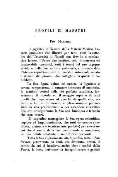 Rassegna di terapia e patologia clinica