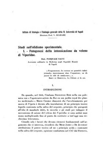 Rassegna di terapia e patologia clinica