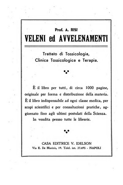 Rassegna di terapia e patologia clinica