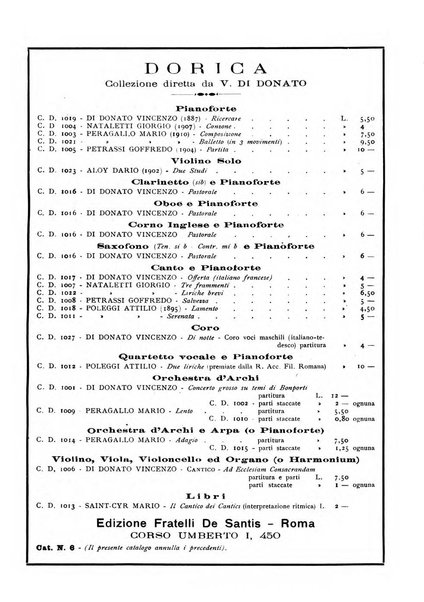 Rassegna dorica cultura, cronaca musicale