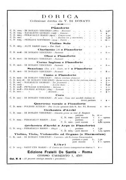 Rassegna dorica cultura, cronaca musicale