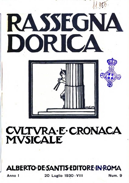 Rassegna dorica cultura, cronaca musicale