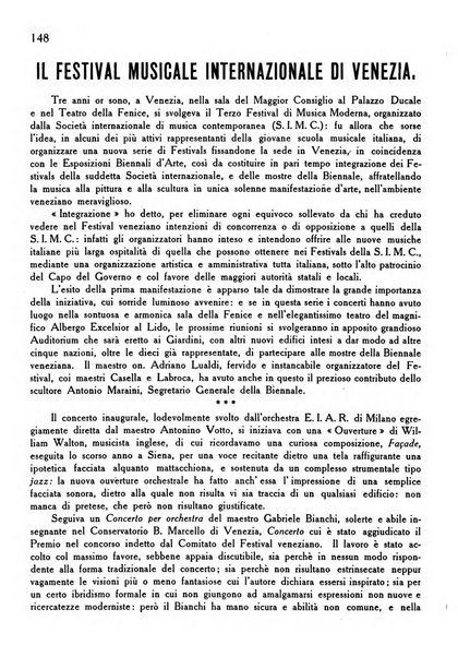 Rassegna dorica cultura, cronaca musicale