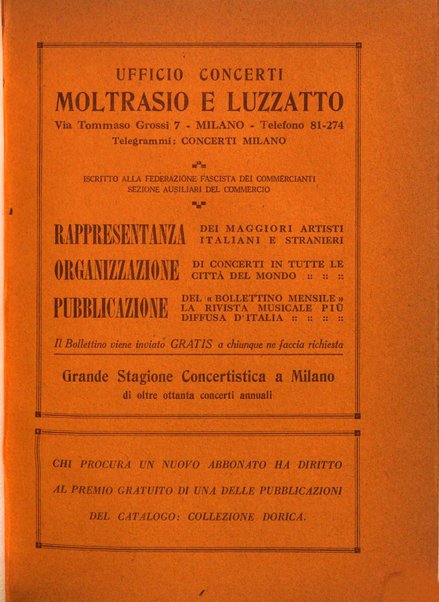 Rassegna dorica cultura, cronaca musicale