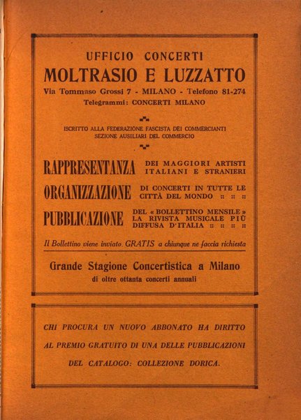 Rassegna dorica cultura, cronaca musicale