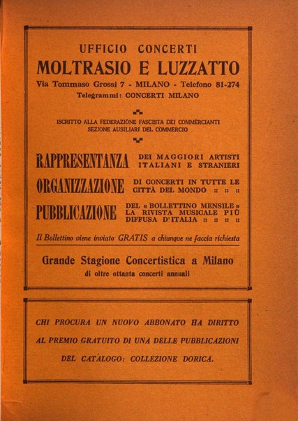 Rassegna dorica cultura, cronaca musicale