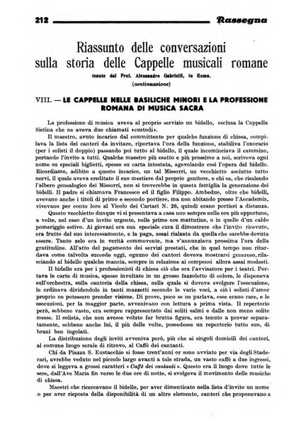 Rassegna dorica cultura, cronaca musicale