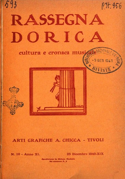 Rassegna dorica cultura, cronaca musicale