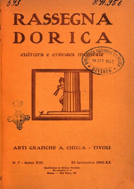 Rassegna dorica cultura, cronaca musicale