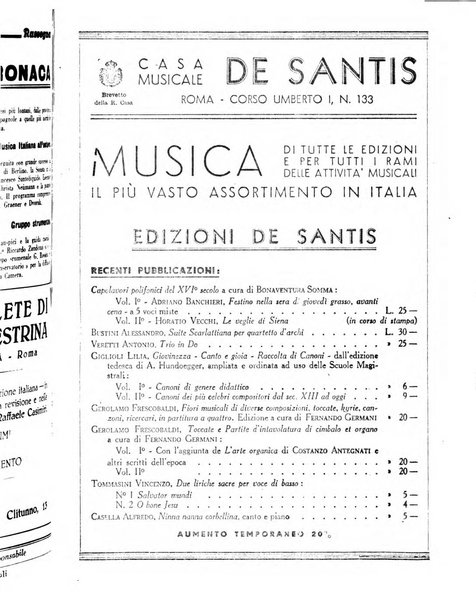 Rassegna dorica cultura, cronaca musicale