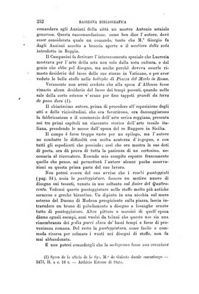 Rassegna emiliana di storia, letteratura ed arte