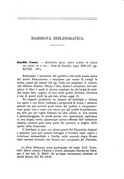 Rassegna emiliana di storia, letteratura ed arte