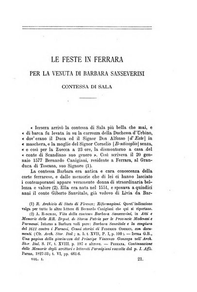 Rassegna emiliana di storia, letteratura ed arte