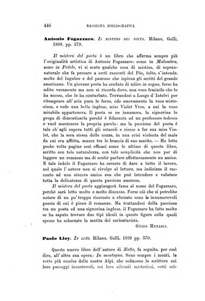 Rassegna emiliana di storia, letteratura ed arte