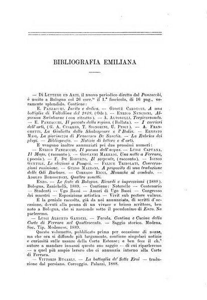 Rassegna emiliana di storia, letteratura ed arte