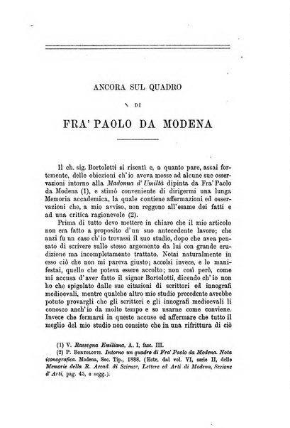 Rassegna emiliana di storia, letteratura ed arte