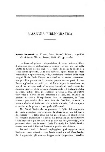 Rassegna emiliana di storia, letteratura ed arte