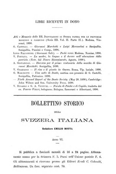 Rassegna emiliana di storia, letteratura ed arte