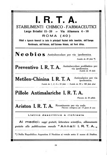 Rassegna internazionale di clinica e terapia