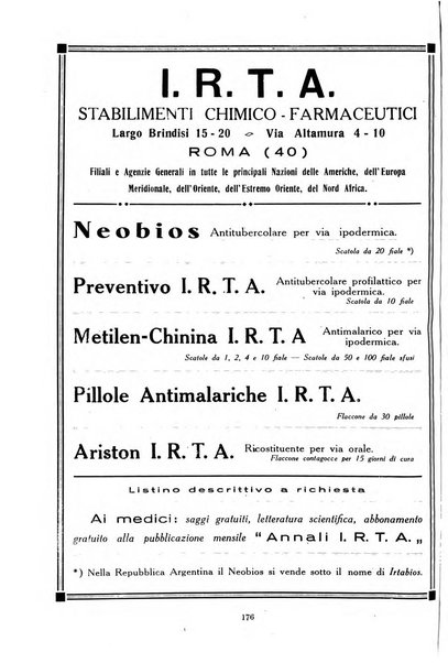 Rassegna internazionale di clinica e terapia